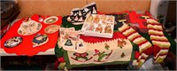 X-Mas Nativity, Table Linens, Stockings, Plates