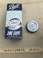 Box of Ball Zinc Jar Caps