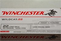Ammo .22 LR Winchester Wildcat 500 Rounds