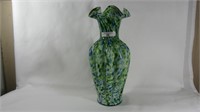 Fenton 11 1/2" Vasa Muhrrina ruffled vase