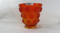 Fenton 6 1/2" Orange SliceSAMPLE vessel vase