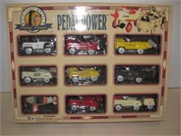 Pedal Power toy pedal car collection