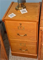 Wooden File Cabinet - 28" t