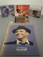 FRANK SINATRA SCRAPBOOK AND CDS