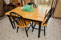 Table w/ 4 Chairs 30" t x 48" l x 30" w