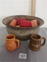 HANGING POTTERY PLANTER & MORE