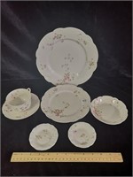 LIMOGES PLATES & CUP