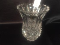 Leaded Crystal Vase - 6" Tall
