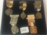 Lot of 5 Vintage Shooting Medals