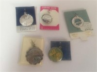 Lot of 5 Sterling Charms, NEW