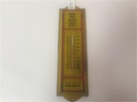 Metal Thermometer, Mobile Press Register - 13" L