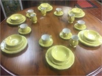 57 Pc of Buttercup Federalist China by Iron Stone
