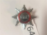 Fire Service Badge, Marked GMC - 1.75"