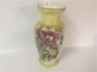 Handpainted Vase - 13" Tall