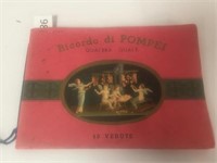 Book of Artist Renderings of Pompeii