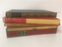 Lot of 4 Vintage Books w/Sleeves