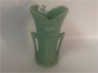 Early McCoy Pottery Vase - 6" Tall