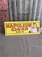 Napoleon Cigar tin sign