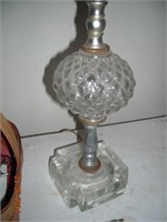 Old Glass base electric lamp