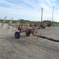 Sitrex 10 wheel V-rake