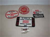 Case Patches and Pin