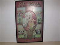 De Laval Cream Separators Sign