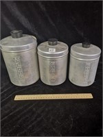 RETRO METAL CANNISTERS