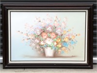 Original Oil Painting of Floral Arrangement Beauty