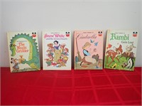Walt Disney Hard Back Books - 1975 Copy Rights