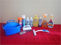 Lot of Cleaning Supplies - 1/2 Full to New