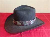 Vintage Bollman Cowboy Hat 100% Wool