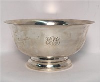 STERLING SILVER PAUL REVERE STYLE BOWL