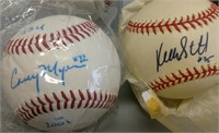 Kelly Stinnett ~ Casey Myers Autographed Baseballs