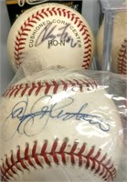 Andy Fox ~Jay Johnstone Autographed Balls