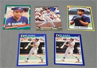 Dave Justice Rookie Baseball Cards