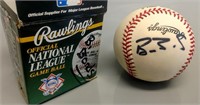 Autographed Barry Bonds Baseball