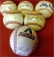 Autographed Baseball's
