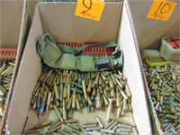 Rifle Bullets Including Military Clip Belt and Cli