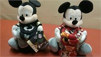 Steelers & Chiefs Mickey Mouse Blanket & Character