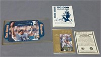 Dan Marino L.E. Card 96' Card & 24KT Gold COA Card