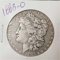 1883-O Morgan Dollar #1
