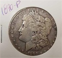 1890-P Morgan Dollar