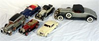 5 Die Cast Model Cars & RR Die Cast Radio Works
