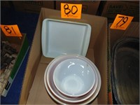 Pyrex Bowls and Dish