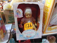 Vintage Real Baby 17" Wide-Eyed