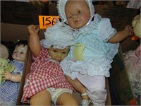 2 Vintage Borj USA Dolls