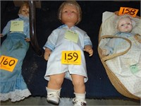 Vintage Jesmar 27" Rubber Doll