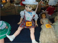 Vintage Uneeda 36" Plastic Doll