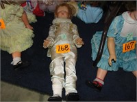 Vintage U25 Plastic Doll 36"
