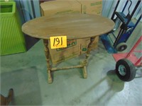 Vintage Wood Hall Table